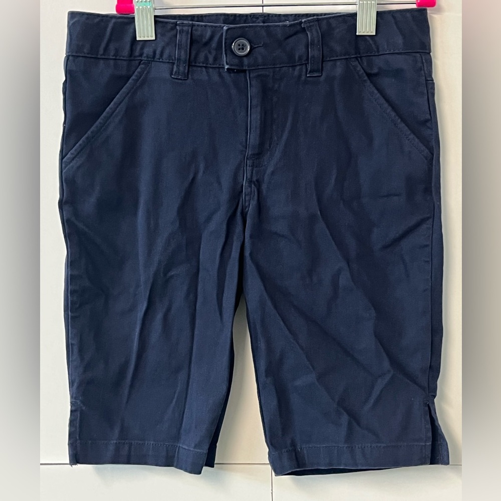 French Toast Navy Blue School Uniform Shorts Girl’s Size 10